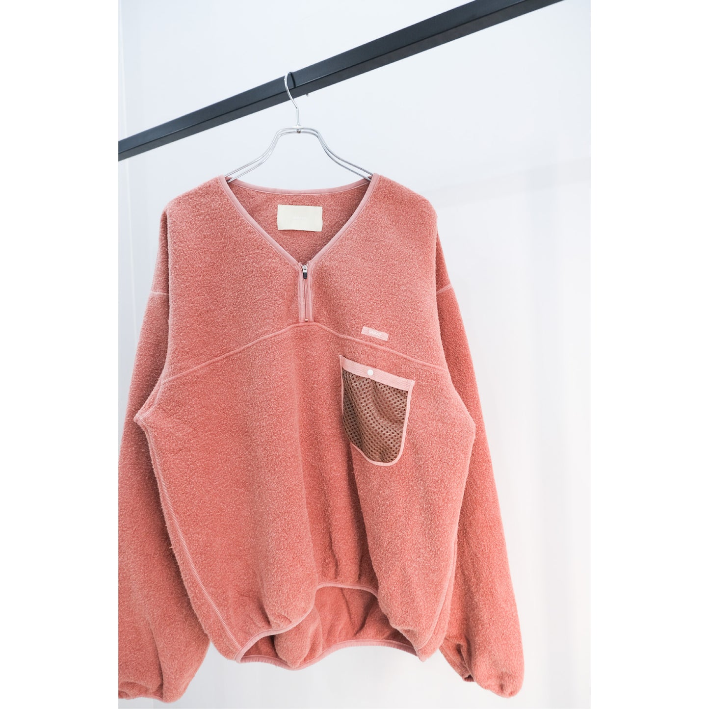 HAND DYED FLEECE PULLOVER