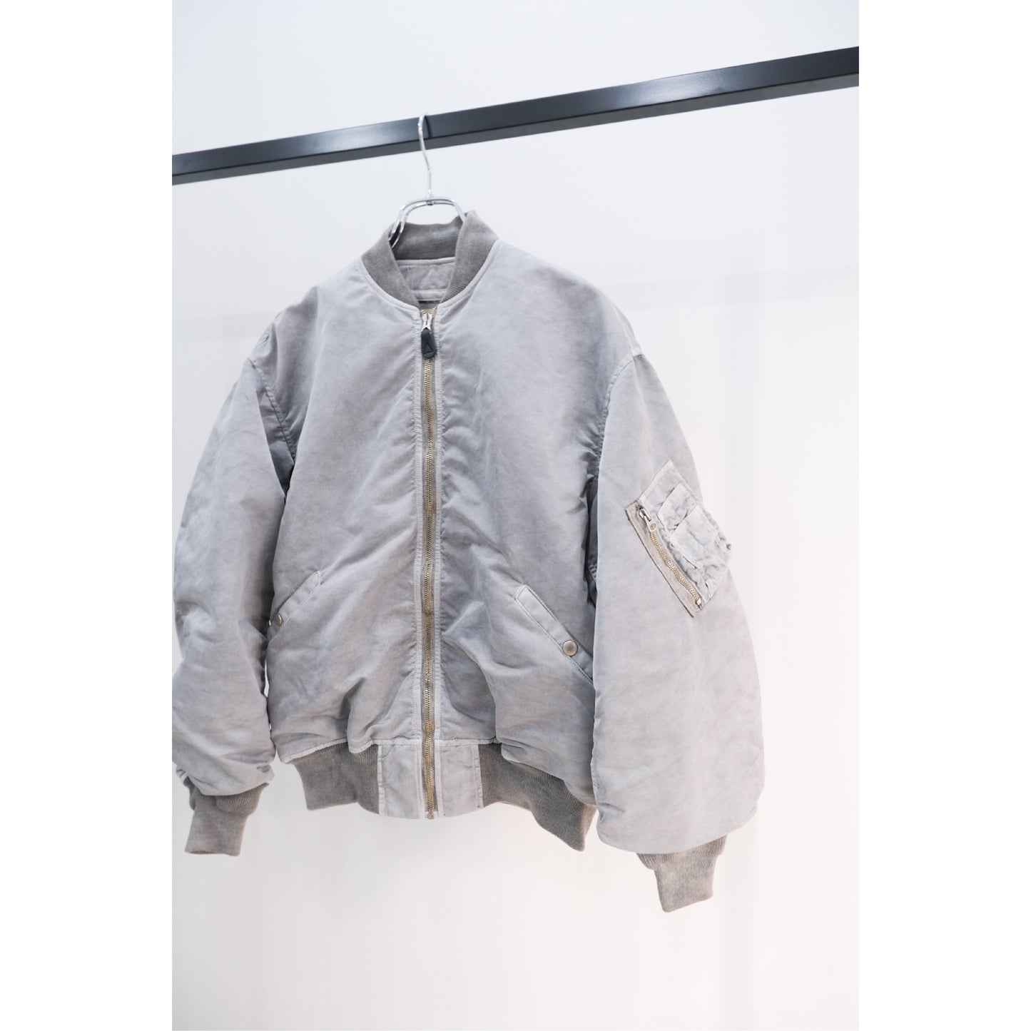 HAND DYED BOMBER JACKET