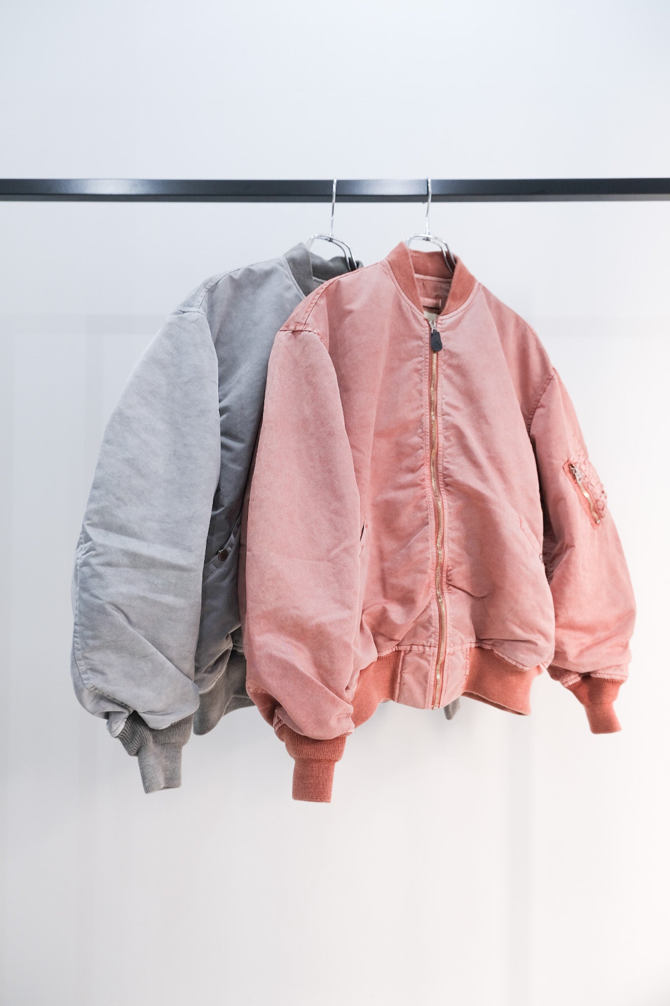 HAND DYED BOMBER JACKET
