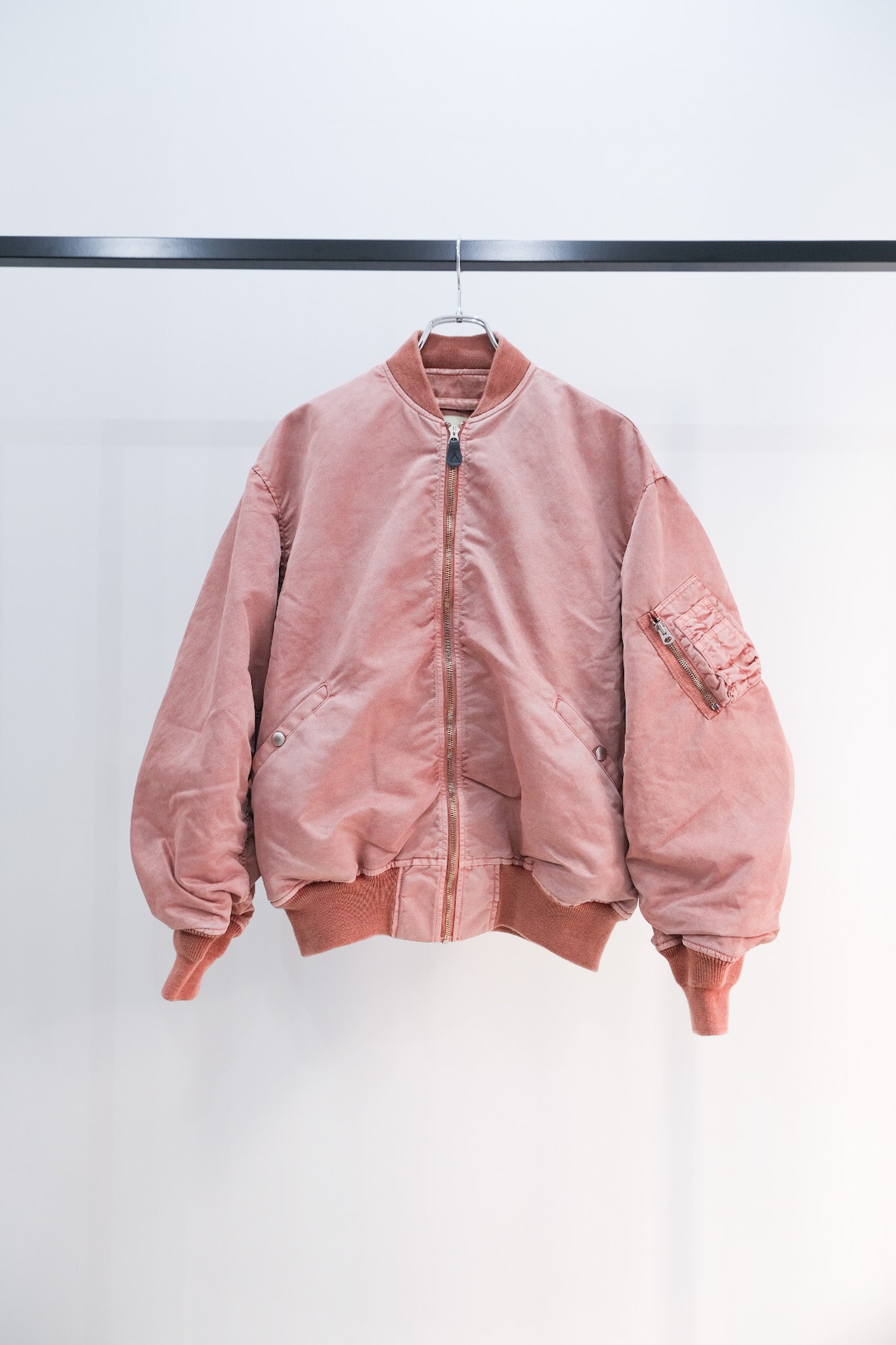 HAND DYED BOMBER JACKET