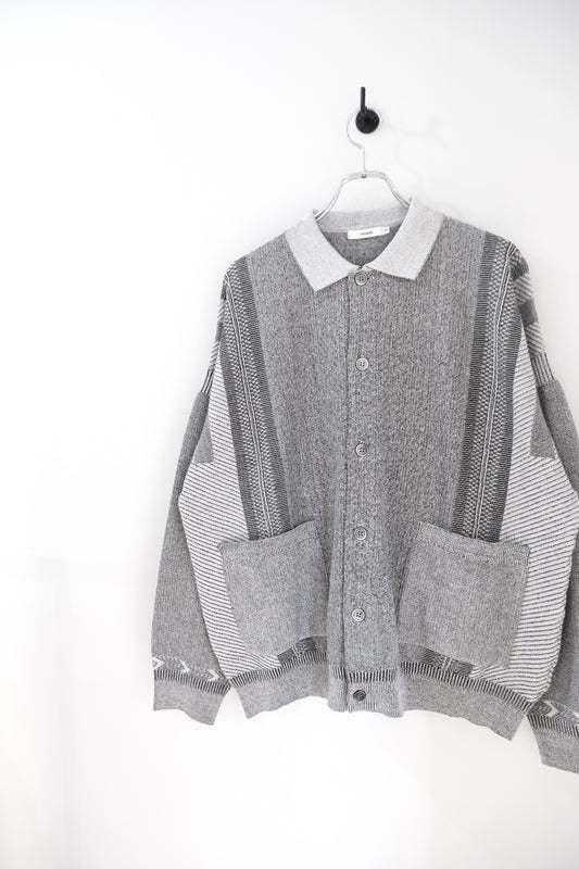 Kokuu Collar Cardigan
