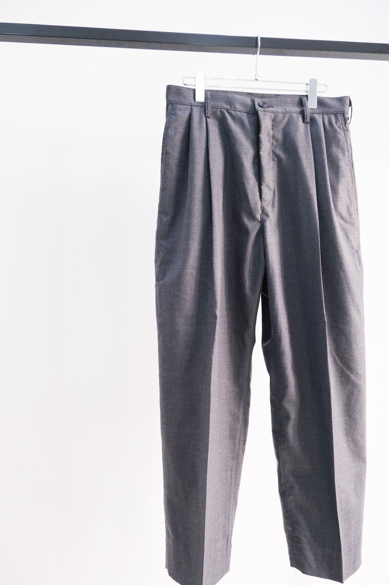 Wool/Poly Pleated Pants