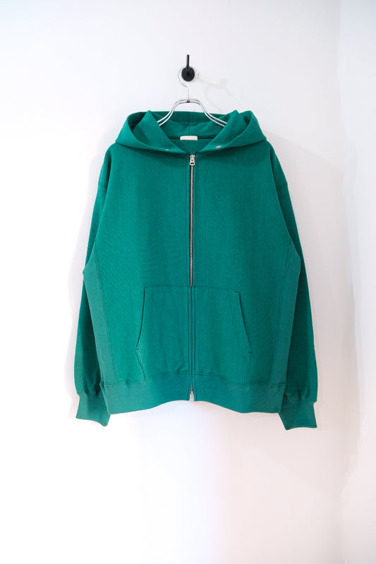 FADED SILKY TERRY RW ZIP UP PARKA