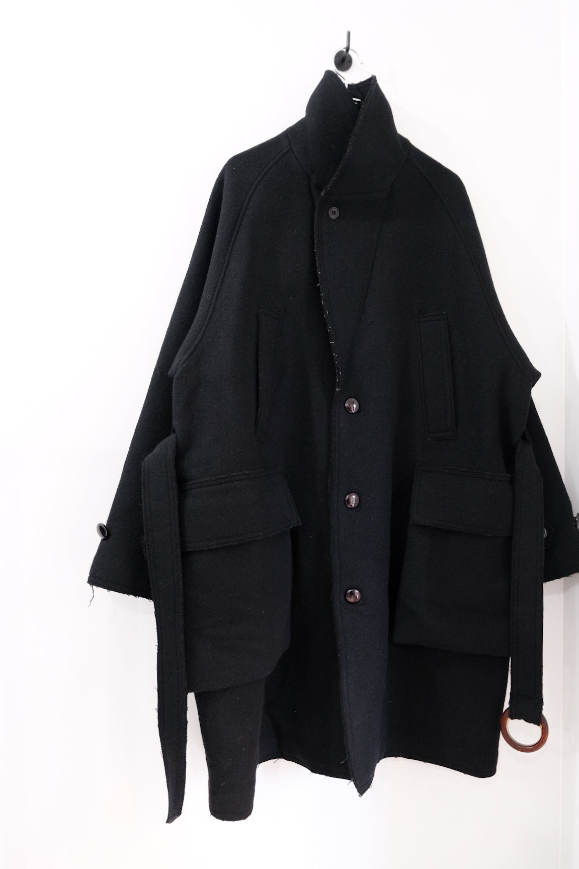 tabi melton coat