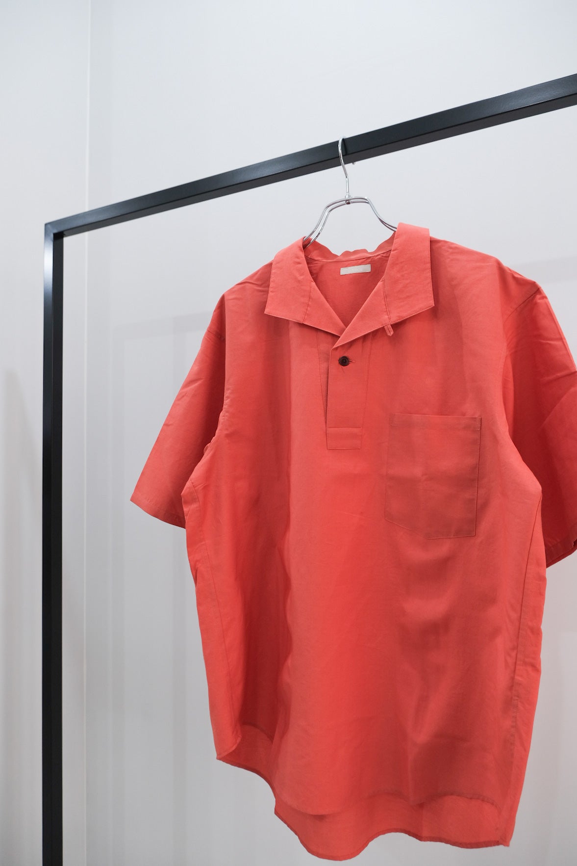【30% off】C/S PARACHUTE CLOTH PO S/S SHIRT