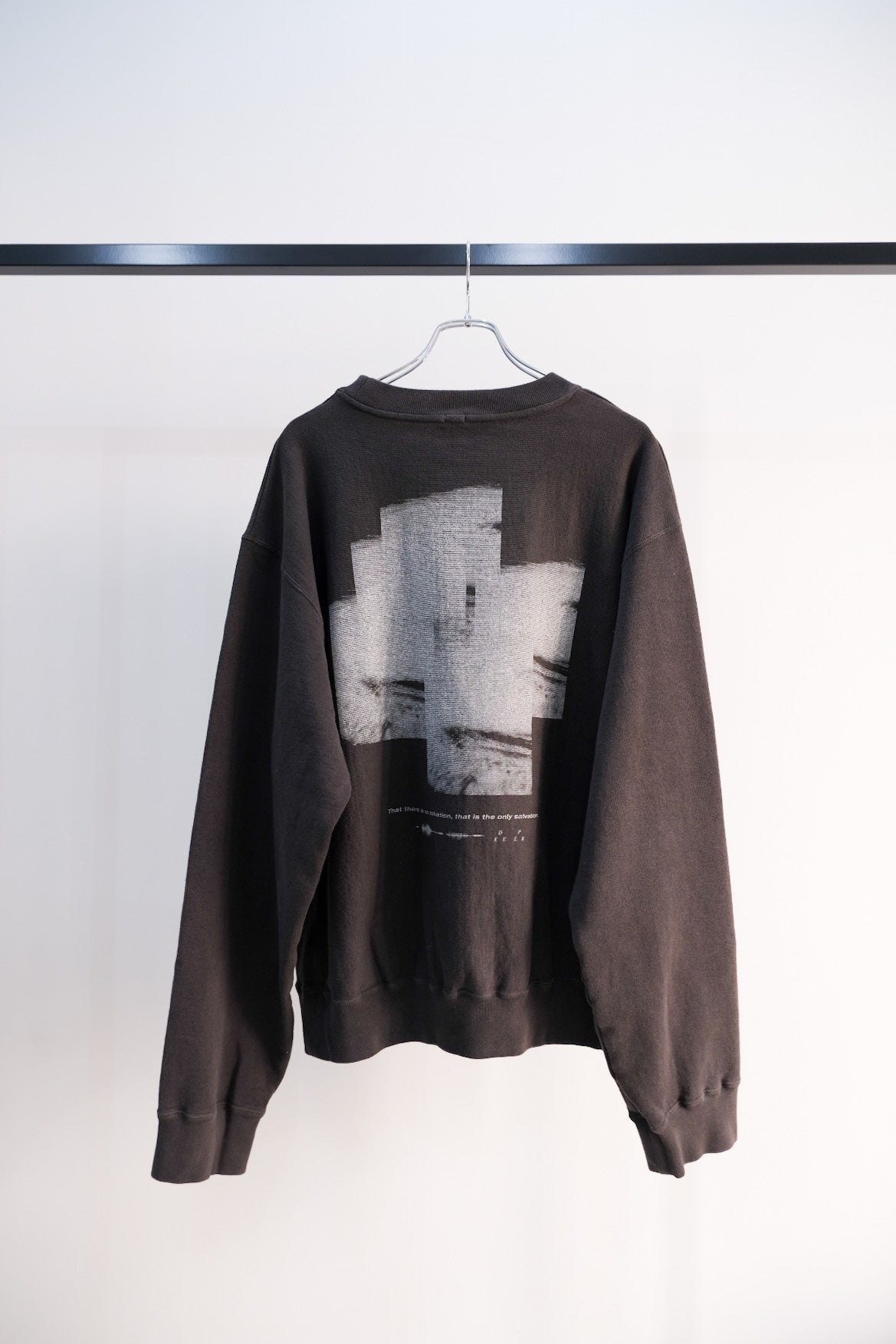 【30% off】Over dyed Sweat Shirt with A.S