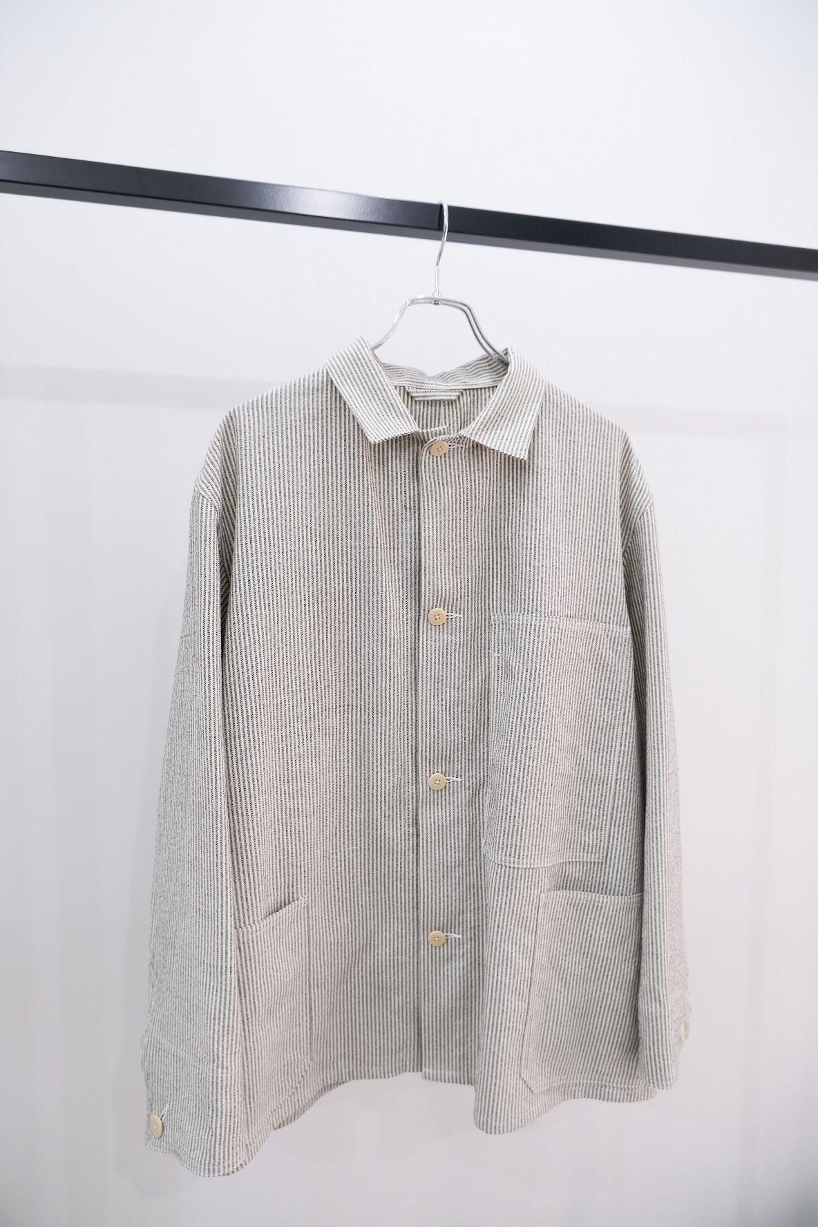 【40% off】WASHI STRIPE COVERALL JKT