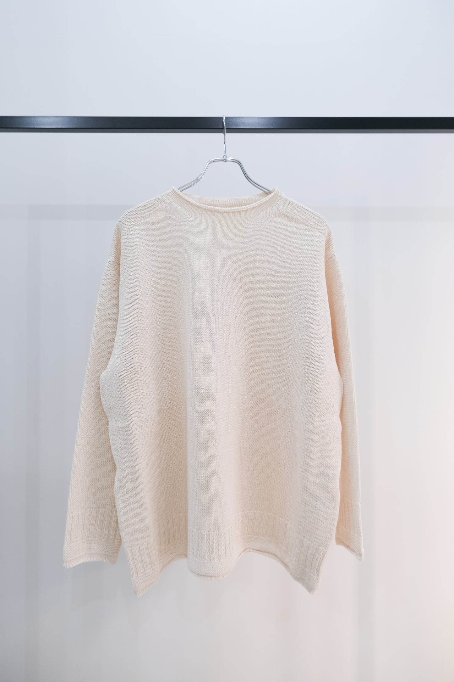 【30% off】COTTON GUERNSEY SWEATER
