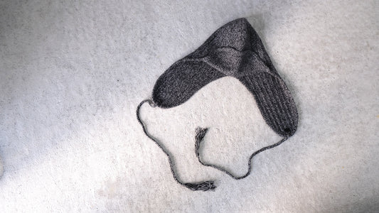 効いて｜CASHMERE 3GG FLIGHT CAP BEANIE｜nakedgauge 26AW｜えん -en-