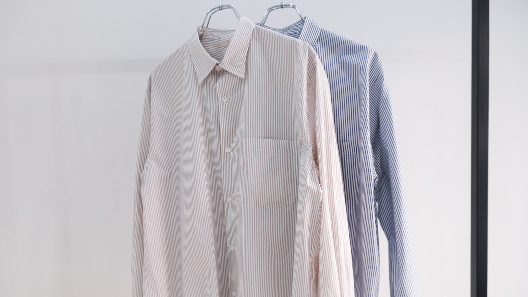 併せ持つ｜ASIC STRIPE OVERLAID SHIRT｜ULTERIOR 23SS｜えん -en-