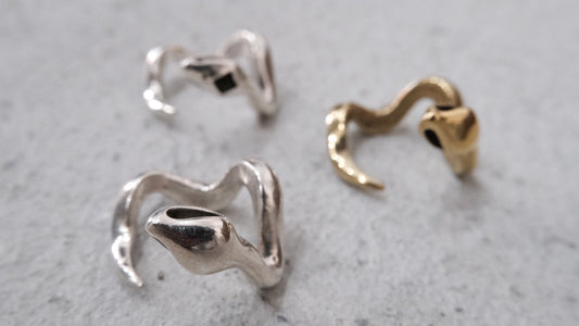 絡む｜Open Snake Ring｜Britt Bolton｜えん -en-