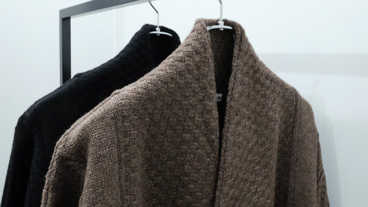 撤回｜Hoko Knit Coat｜YASHIKI 22AW｜えん -en-