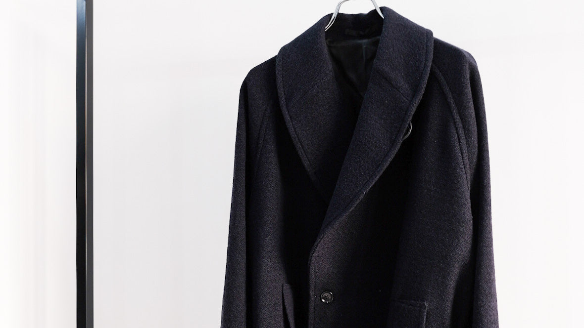 Nostalgia and freshness | WOOL SILK TWEED S/C COAT | ULTERIOR 22AW