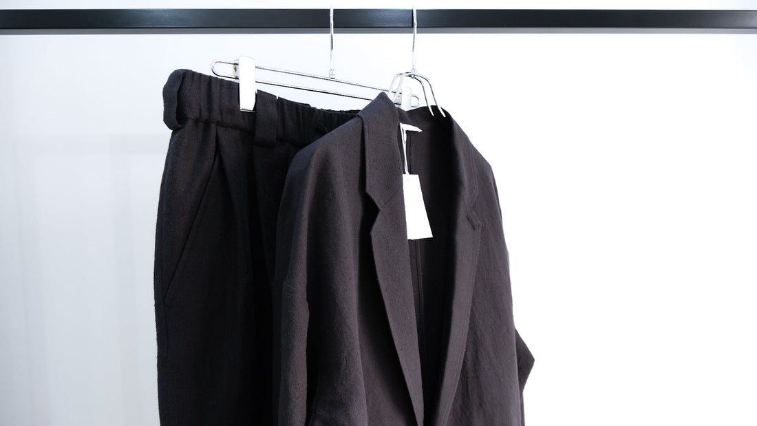 やはり｜Linen Silk Shirt JKT,Linen Silk Oversize Pants｜Blanc YM 26SS｜えん -en-