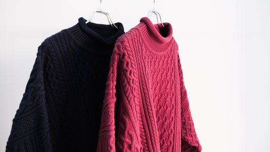 絶えず｜Banka Curl High Neck Knit｜YASHIKI 23AW｜えん -en-