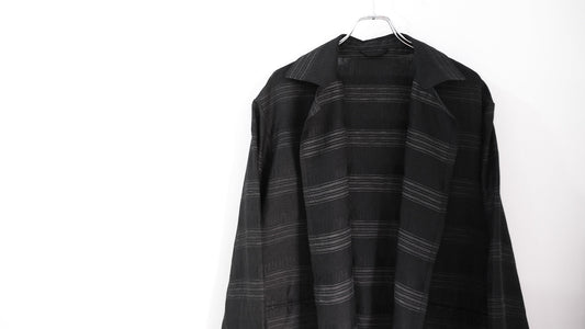 減る｜MULTI STRIPED OVER SH-JKT｜ULTERIOR 26SS｜えん -en-