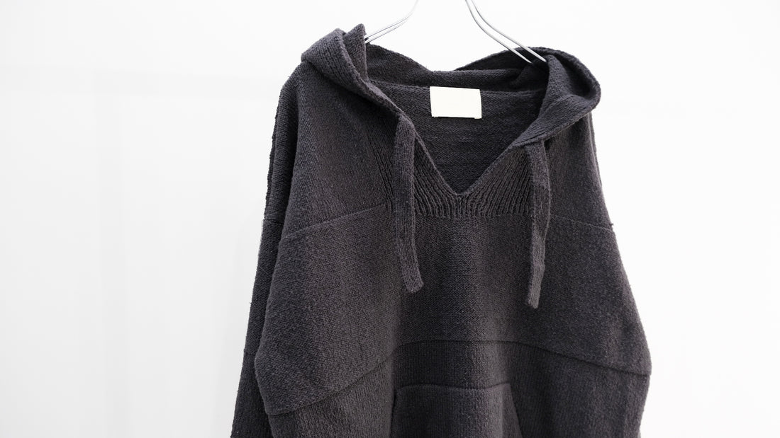 おおらか｜MEXICAN KNIT HOODIE｜INNAT 24AW｜えん -en-