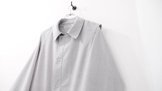 与え｜Mod Half Coat Wool｜OPPOSE DUALITY 26SS｜えん -en-