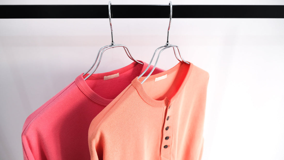 ながら｜FADED TWIST TENJIKU HENLEY-NECK TOP｜ULTERIOR 26SS｜えん -en-