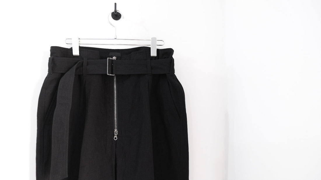 絞る｜コットンボイルウェザー・ツナギパンツ｜山内 25AW｜えん -en-