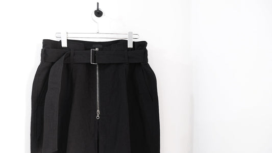 絞る｜コットンボイルウェザー・ツナギパンツ｜山内 25AW｜えん -en-