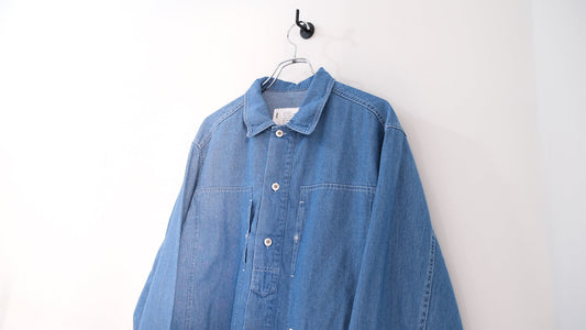 兼ね｜M35 DENIM SHIRT JACKET｜INNAT 26SS｜えん -en-