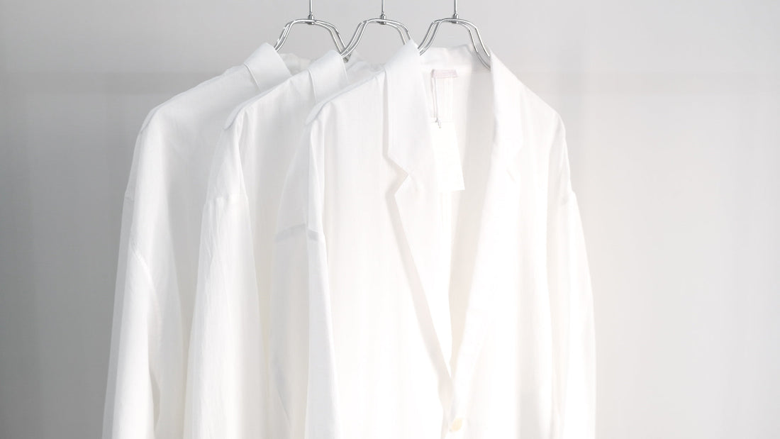 突き｜Superior Cotton Shirt JKT,Superior Cotton Skipper Shirts,Superior Cotton Wide Shirts｜Blanc YM 26SS｜えん -en-