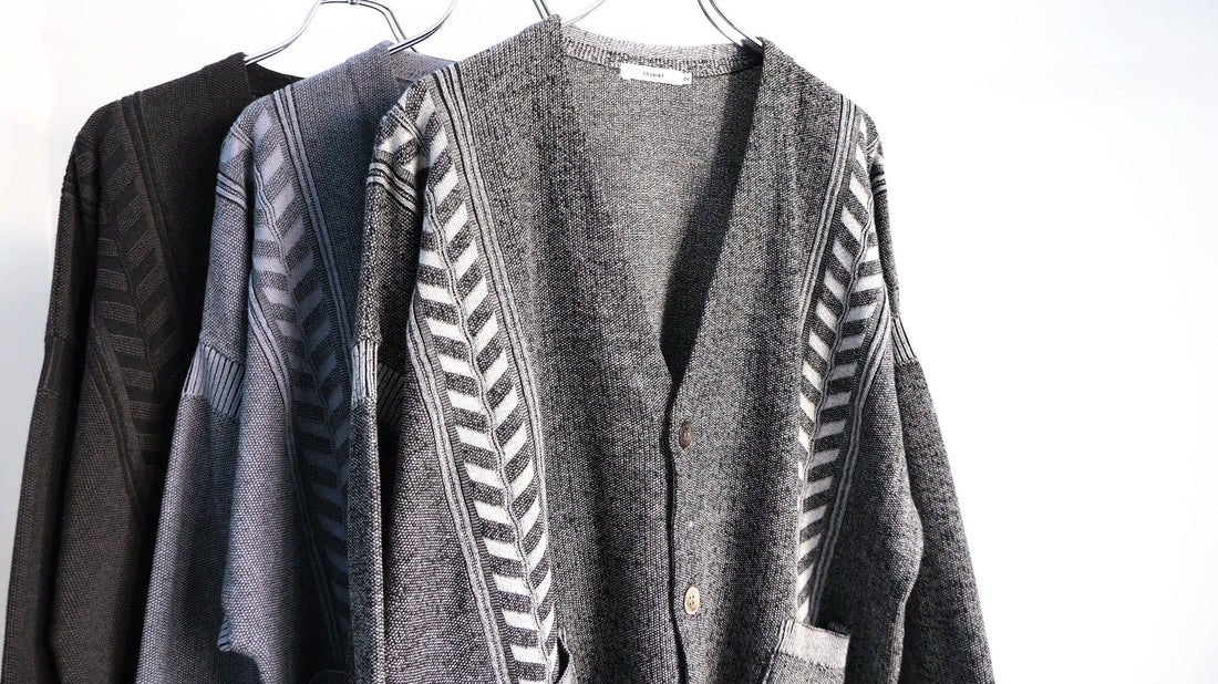 跡｜Wadachi Cardigan｜YASHIKI 25SS｜えん -en-