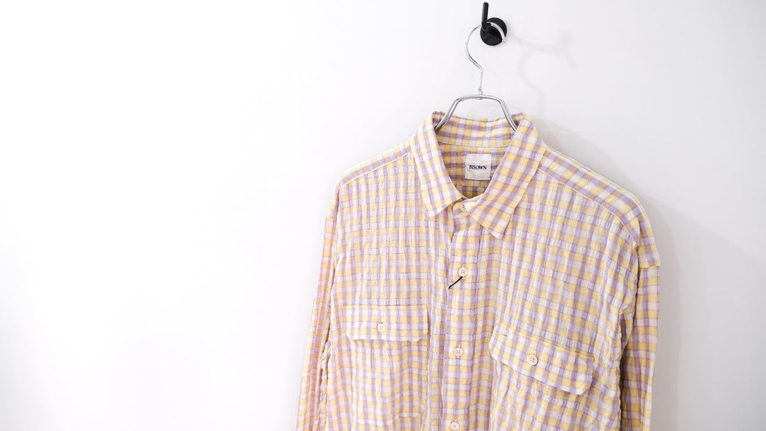 なんと｜CHECK G.I. SHIRTS｜BISOWN 25SS｜えん -en-