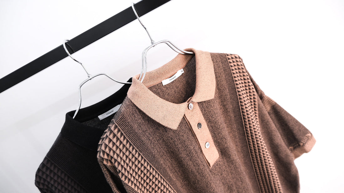 際｜Aotsuyu Knit Polo｜YASHIKI 26SS｜えん -en-
