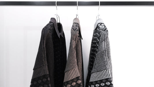 冠する｜Rikka Knit Polo｜YASHIKI 25AW｜えん -en-