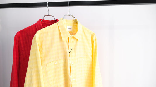 近しい｜COTTON HIDDEN CHECK N3 SHIRTS｜BISOWN 26SS｜えん -en-