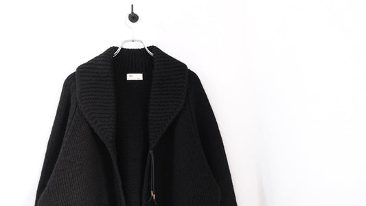 手｜hand knit cardigan｜satou 25AW｜えん -en-