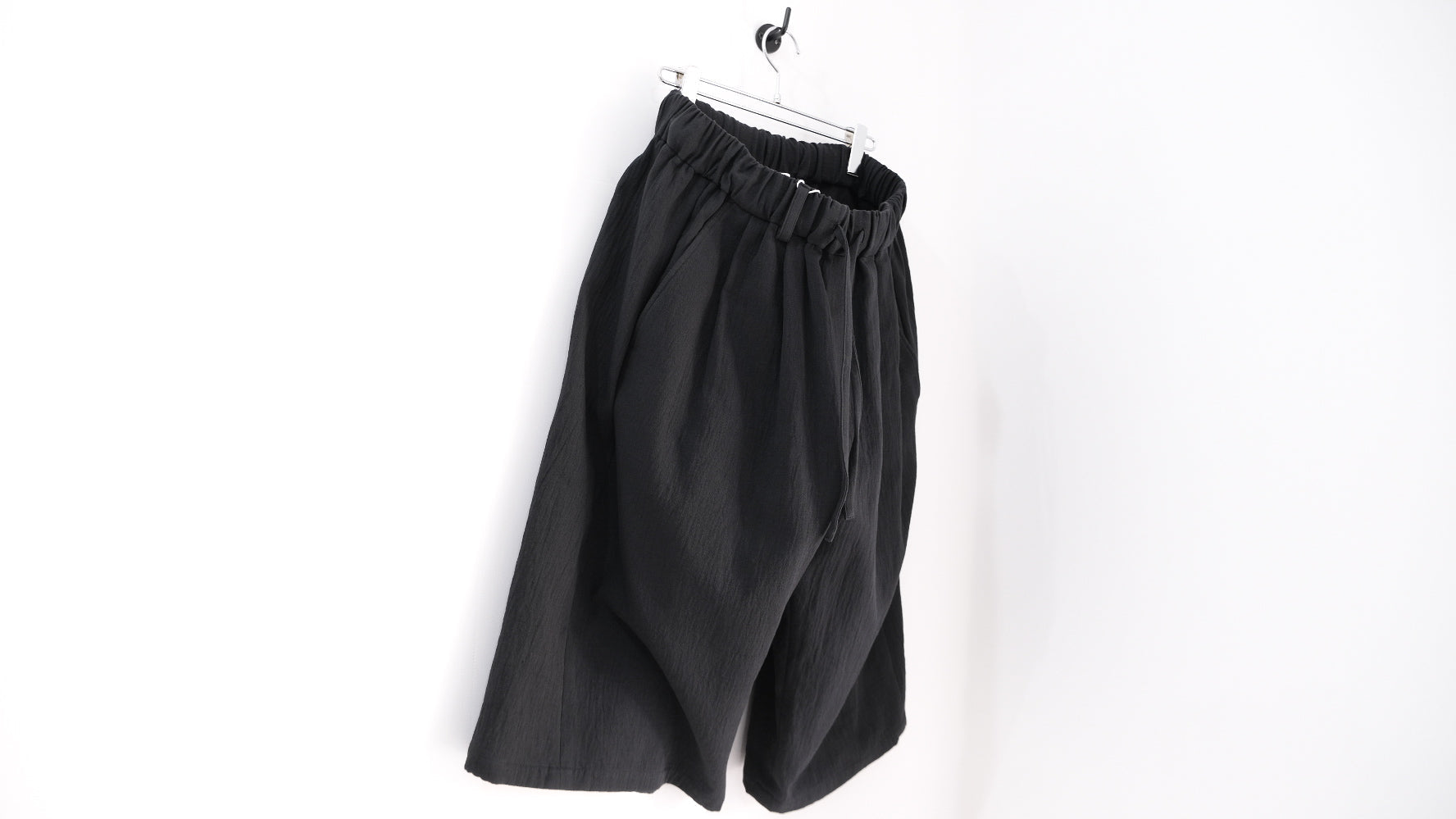 WASHED C/L CORKSCREW DRAWSTRING PANTS｜ULTERIOR 26SS｜えん -en-