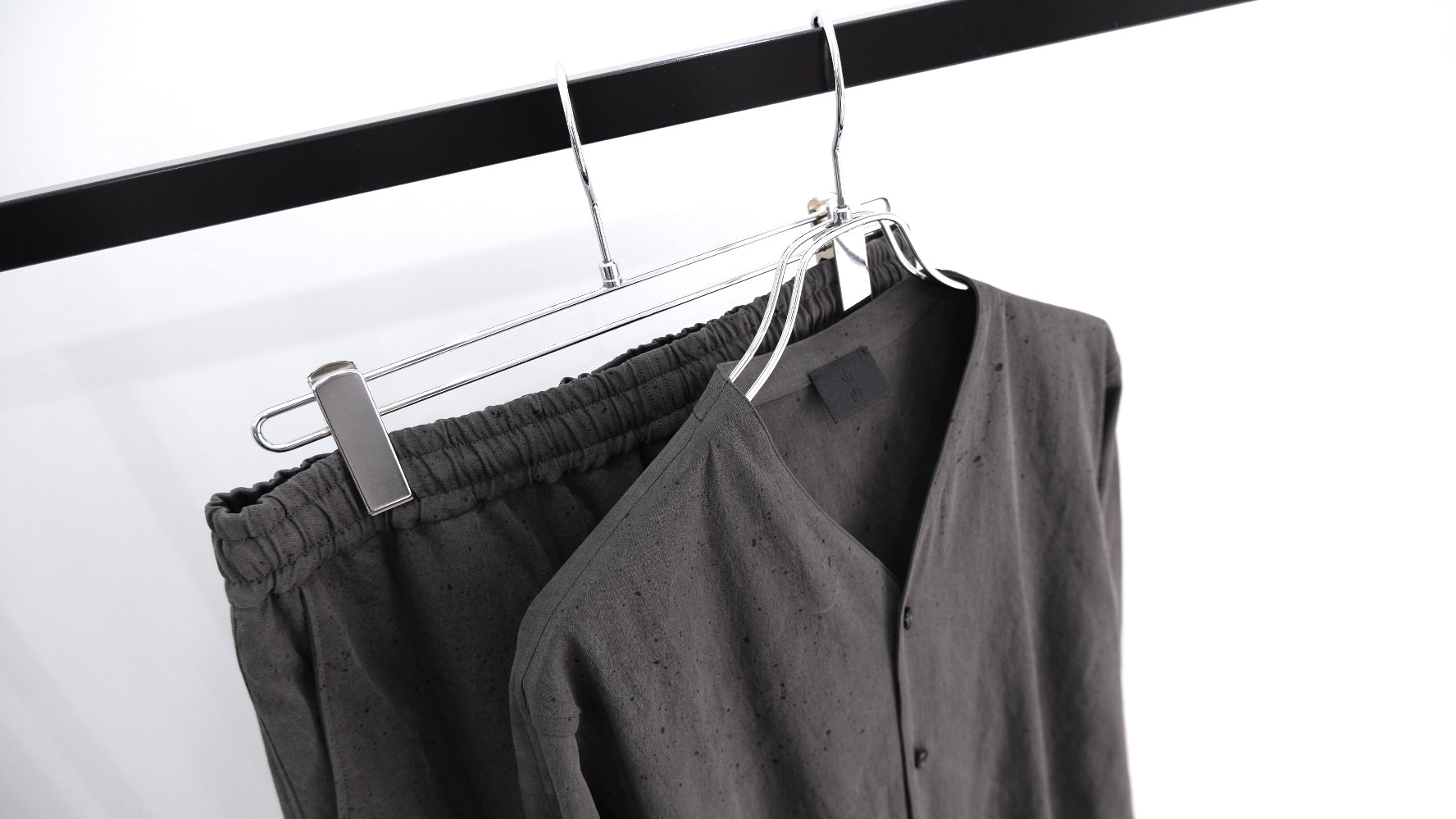 WASHED C/L CORKSCREW DRAWSTRING PANTS｜ULTERIOR 26SS｜えん -en-