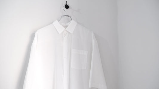 わずか｜Supima Cotton Half Shirts｜Blanc YM 26SS｜えん -en-