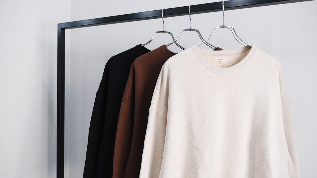 細部｜Standard Crew Neck Sweat｜FUJI 23AW｜えん -en-