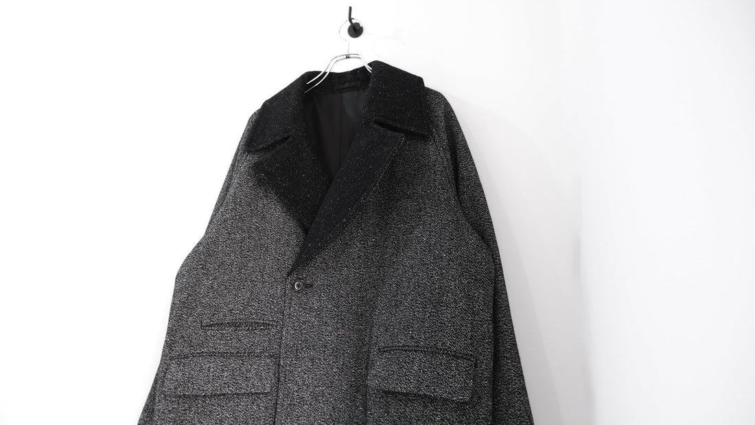 活かす｜WOOL SILK KERSEY DB COAT｜ULTERIOR 25AW｜えん -en-
