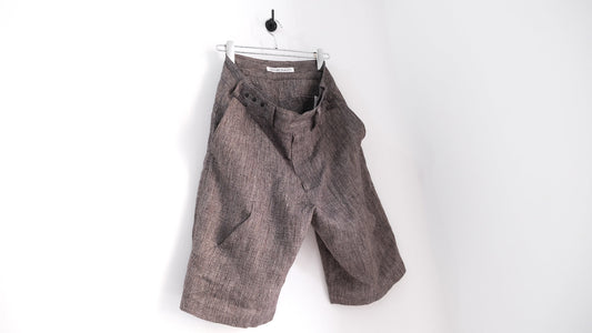 単｜6 Pocket Panel Linen Shorts｜OPPOSE DUALITY 26SS｜えん -en-