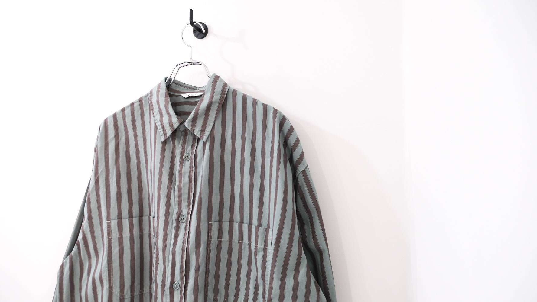 トップス 25AW satou / nemaki wide check shirt satou(サトウ) / nemaki wide check shirt