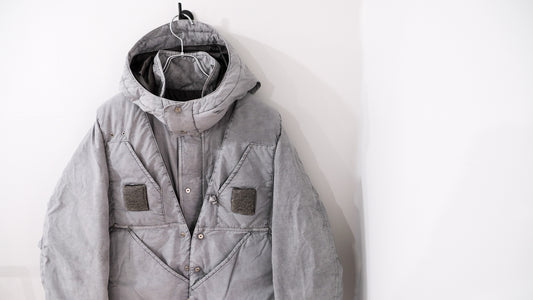 諦め｜HAND-DYED MOUNTAIN DOWN COAT,HAND-DYED FISHING DOWN VEST｜INNAT 24AW｜えん -en-