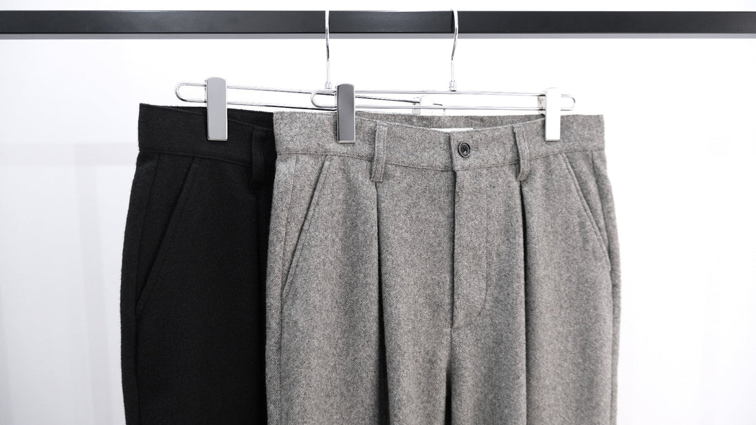 近い｜2-Tack Wide Trousers｜SAYATOMO 25AW｜えん -en-