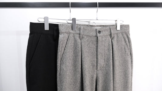 近い｜2-Tack Wide Trousers｜SAYATOMO 25AW｜えん -en-