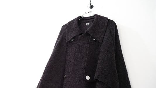 だけ｜Reversible Less Sewing Coat｜Fujimoto 24AW｜えん -en-