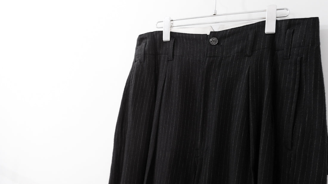 なのに｜yosogi wide slacks｜satou 24AW｜えん -en-