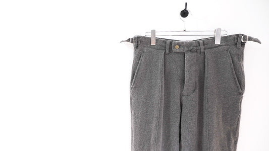 ゆる｜MILLED TROUSER｜INNAT 24AW｜えん -en-