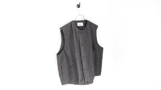 飾｜Divock nylon Uneven vest｜nagoune 25AW｜えん -en-