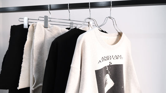 一部｜My Sweat Shirts "SAND",My Sweat Trousers "SAND"｜Fujimoto 25AW｜えん -en-