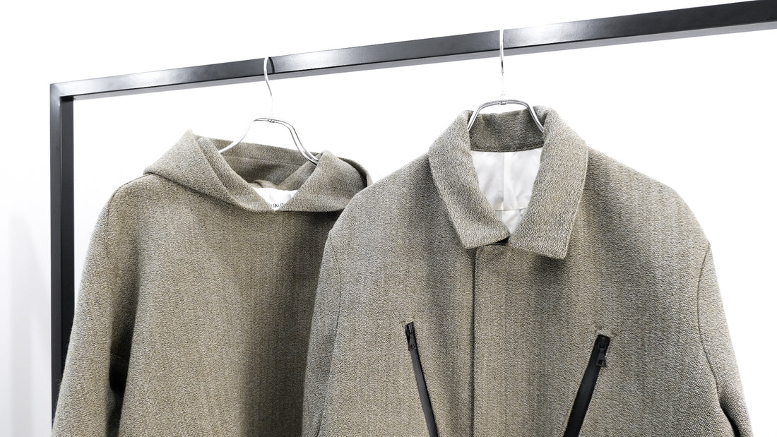 超える｜Jeep Coat Keepers Tweed,Keepers Tweed Hoodie｜OPPOSE DUALITY 24AW｜えん -en-