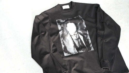 隠れ｜WEP print T-shirt｜nagoune 25AW｜えん -en-